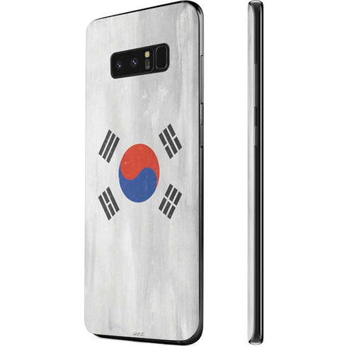 South Korean Flag Distressed Galaxy Note 8 Skin